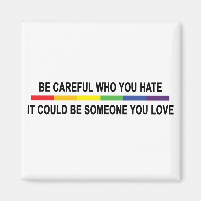 Imán Tenga Cuidado Con Quien Odio (Frente)