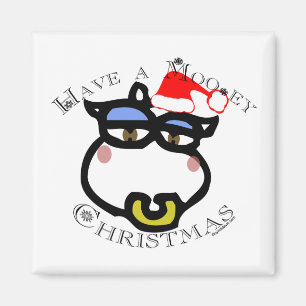 Imán ¡Tenga navidad de un Mooey!