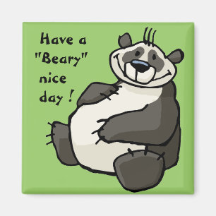 Imán Tenga un día agradable beary