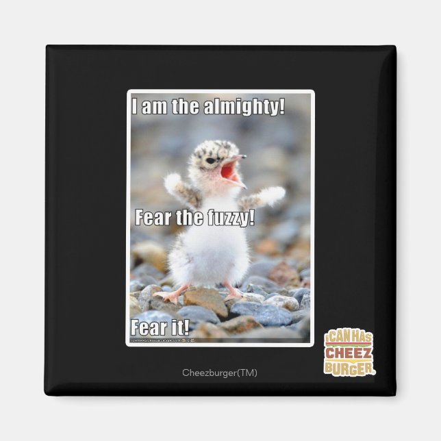 Imán ¡Tengan miedo de lo difuso! (Frente)