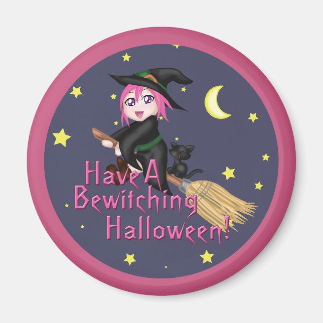 Imán ¡Tengan Un Halloween Beber! (Frente)