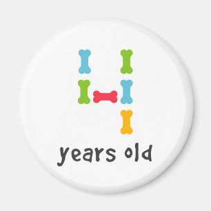 Imán Tengo cuatro años