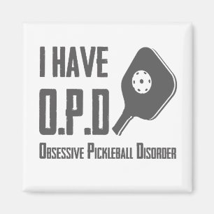 Imán Tengo desorden obsesivo de OPD Pickleball