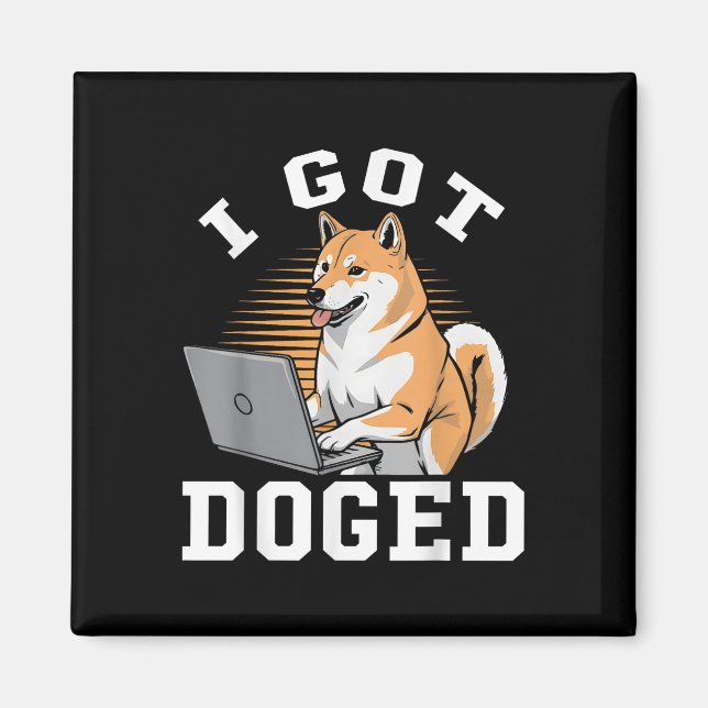 Imán Tengo Doged D.o.e. Departamento De Gobierno (Frente)