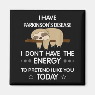 Imán Tengo enfermedad de Parkinson No tengo la energía 