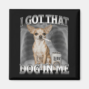 Imán Tengo Ese Perro Dentro De Mí Chiste Divertido De C