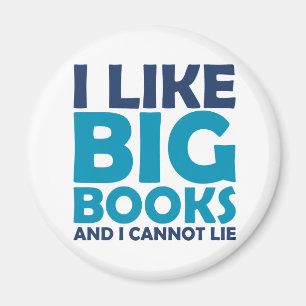 Imán Tengo gusto de los libros grandes y no puedo