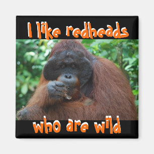 Imán Tengo gusto de Redheads salvajes reales