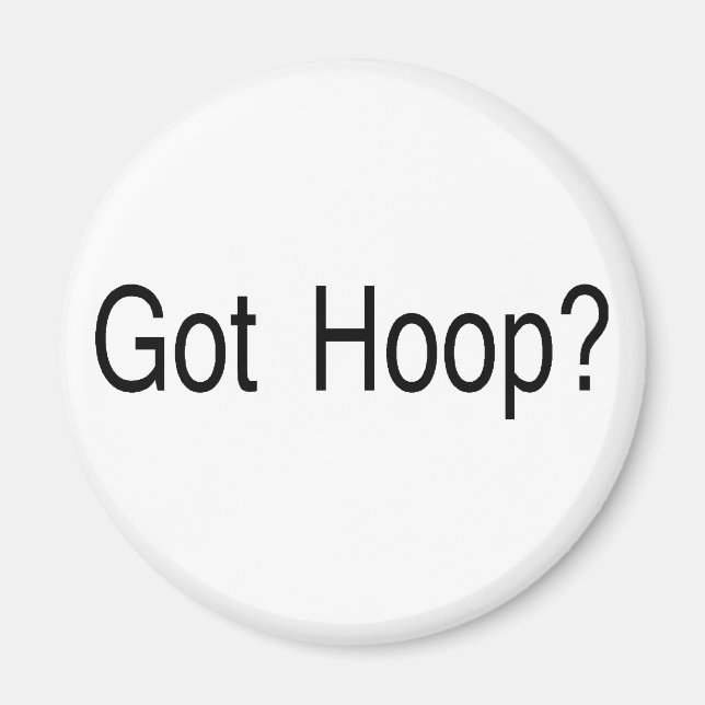 Imán Tengo Hoop (Frente)