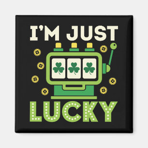 Imán Tengo la suerte de que el casino St Patricks Day S