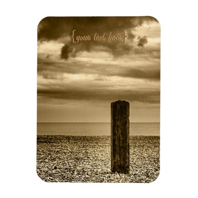 Imán Tengo tiempo - meditación costera (Vertical)