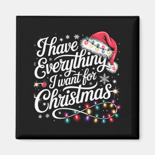 Imán Tengo todo lo que quiero para Navidad, soy yo, soy