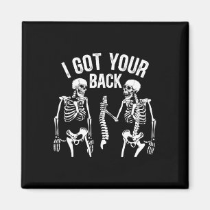 Imán Tengo Tu Ck Funny Skeleton Spine Halloween Costu