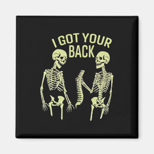 Imán Tengo Tu Ck Halloween Skeleton Skull Sarcástico