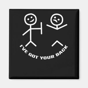 Imán Tengo tu cráneo de esqueleto de Halloween