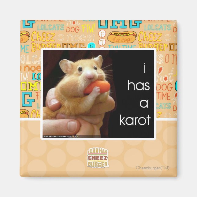 Imán Tengo un karot (Frente)