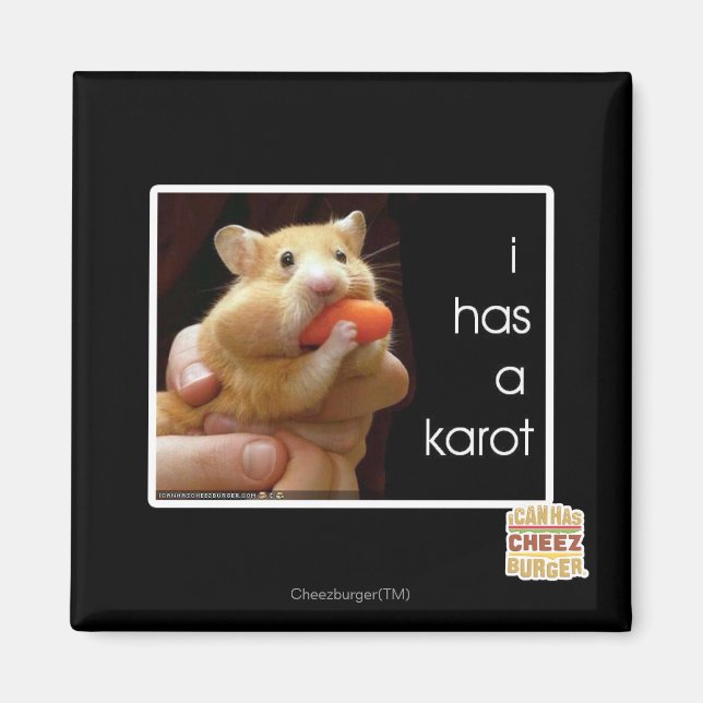 Imán Tengo un karot (Frente)
