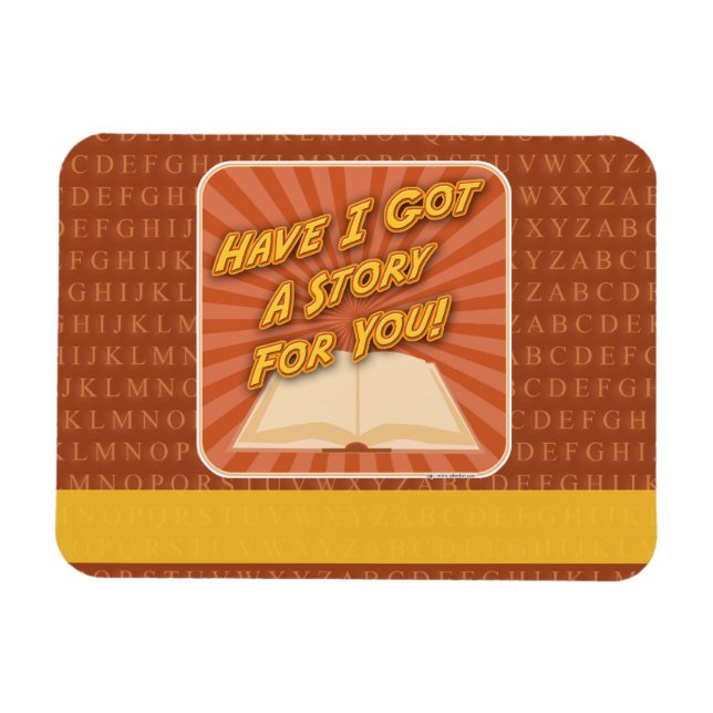 Imán ¿Tengo Un Lema Promocional De Escritor De Historia (Horizontal)