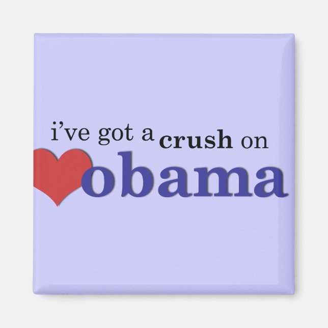 Imán Tengo un respiro con Obama (Frente)