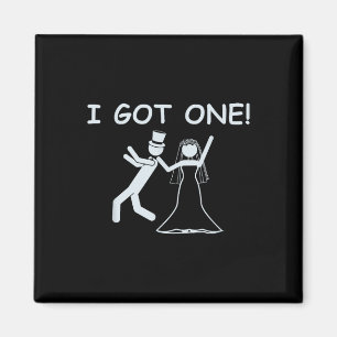 Imán Tengo Una Novia Boda Divertida.
