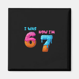 Imán Tenía 6 ahora tengo 7 divertido cumpleaños de 7 añ