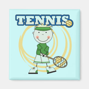 Imán TENIS - camisetas y regalos rubios del muchacho