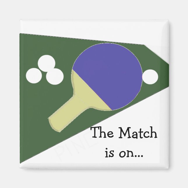 Imán Tenis de mesa (Frente)