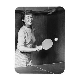 Imán Tenis de mesa para mujeres