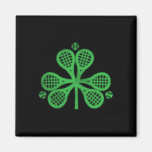 Imán Tenis Trébol de Shamrock Día de San Patricio Jugad