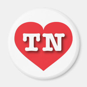 Imán Tennessee Red Heart - Amo TN