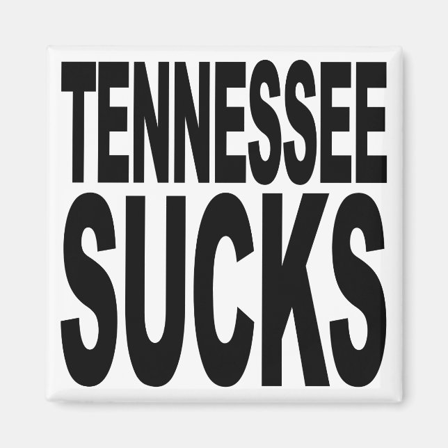 Imán Tennessee Sucks (Frente)