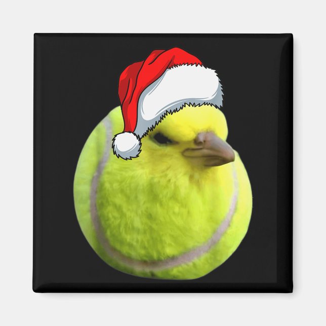 Imán Tennis Bird Ball Meme Christmas Pajamas Funny Meme (Frente)