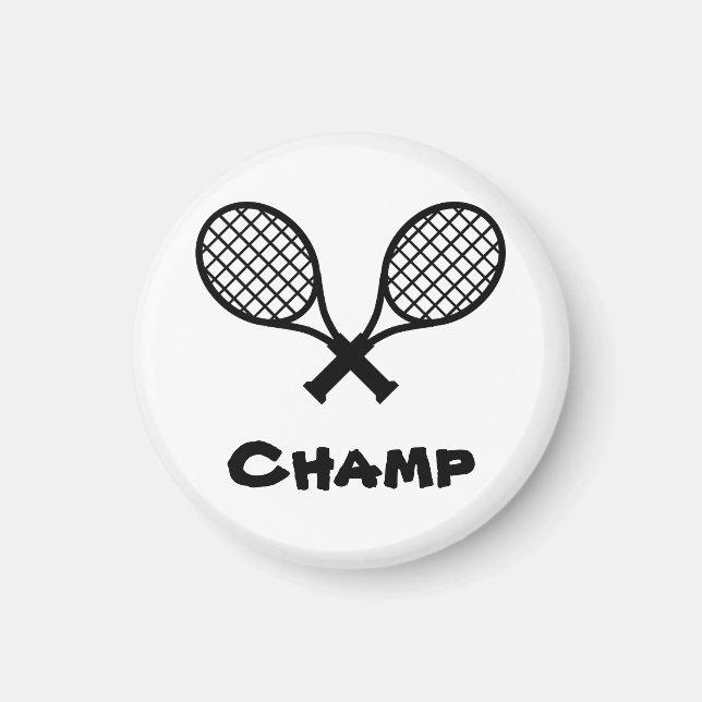 Imán Tennis Champ Magnet (Frente)