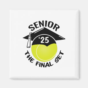 Imán Tennis Senior 2025 El Final Set Graduation Cap