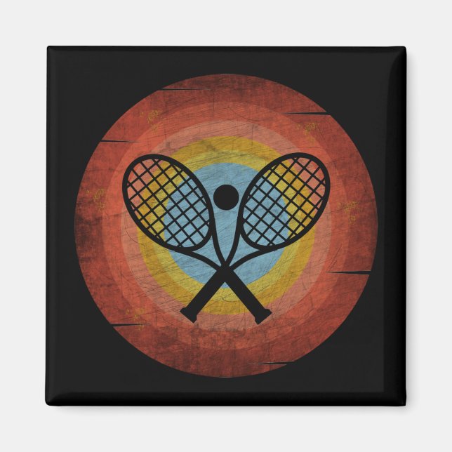 IMÁN TENNIS VINTAGE (Frente)