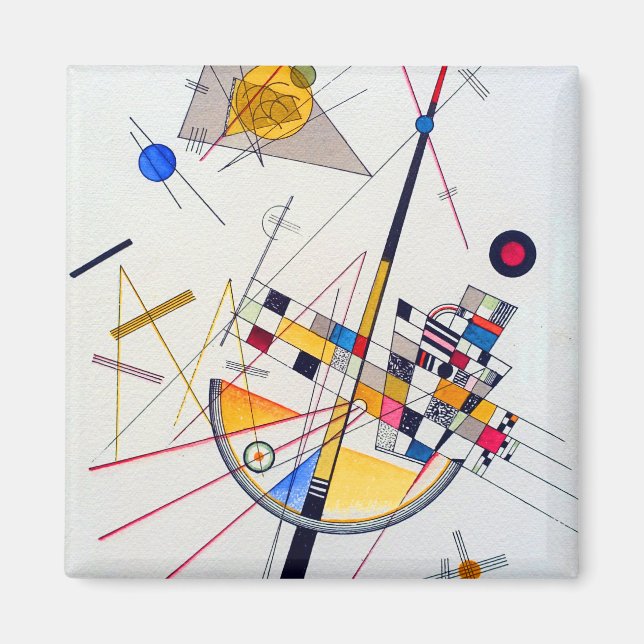 Imán Tensión Delicada de Wassily Kandinsky (Frente)