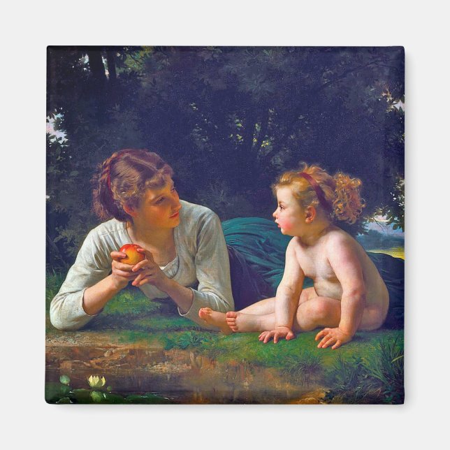 Imán Tentación, Bouguereau (Frente)