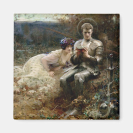 Imán Tentación de Sir Percival (caballero medieval)