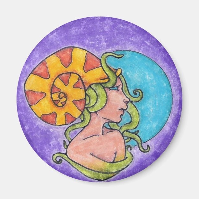 Imán Tentacle Chica Magnet (Frente)