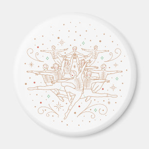 Imán Tenth Day of Christmas Magnet