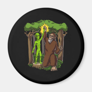 Imán Teoría de conspiración del misterio de Bigfoot d