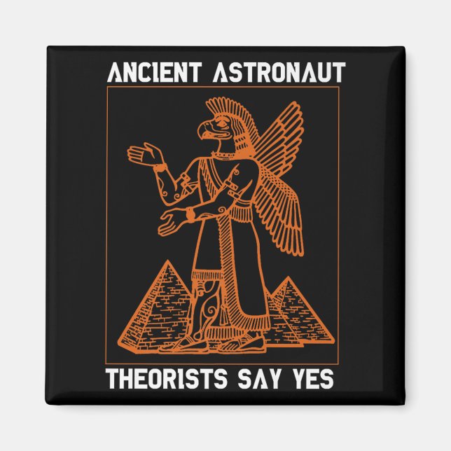 Imán Teóricos de los antiguos astronautas de Anunnaki d (Frente)