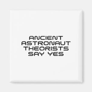 Imán Teóricos de los antiguos astronautas dicen sí, ext