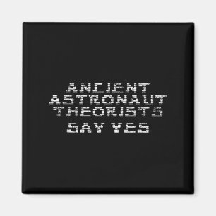 Imán Teóricos de los antiguos astronautas dicen sí, gra