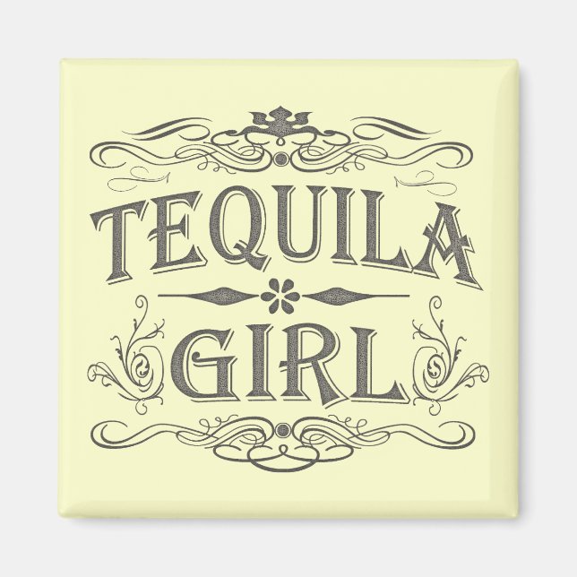 Imán Tequila Chica (Frente)