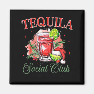Imán Tequila Social Club Tequila Tail Club Bebiendo Nav