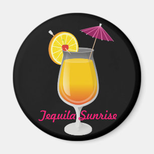 Imán Tequila Sunrise