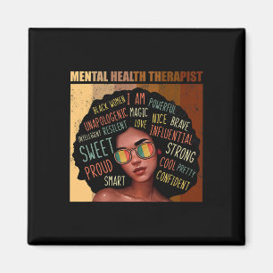 Imán Terapeuta de salud mental Afro Mujeres Historia Ne