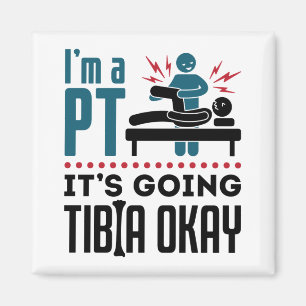 Imán Terapia física, soy un PT, se va a la tibia