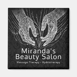 Imán Terapia Masajista Manos Curadoras Energía Spa Well